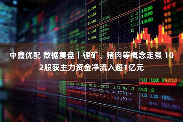 中鑫优配 数据复盘丨锂矿、猪肉等概念走强 102股获主力资金净流入超1亿元